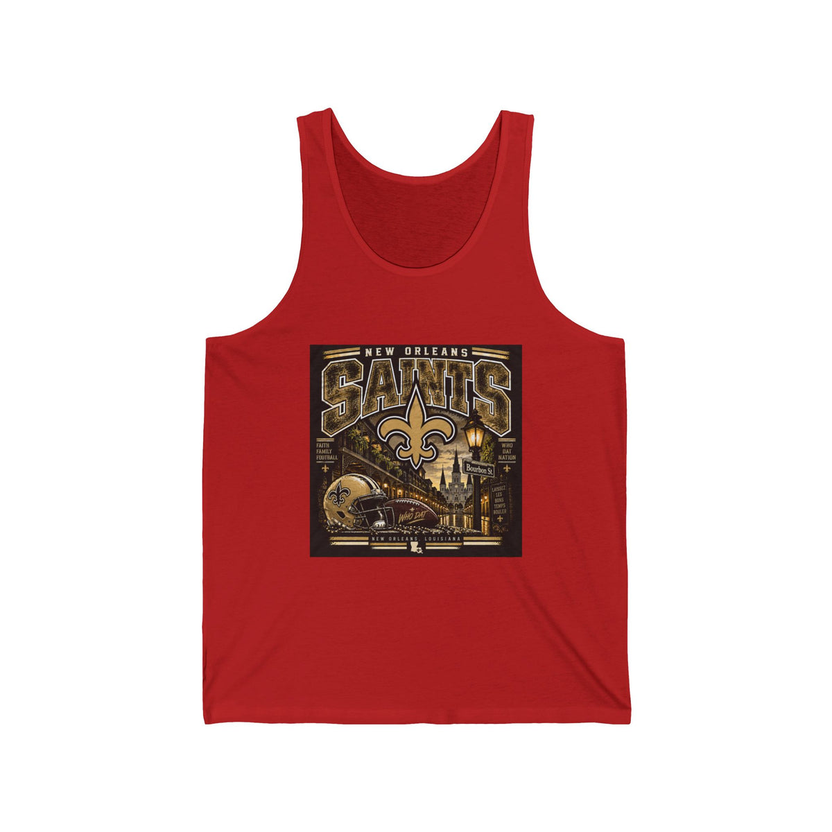 Saints Nation Glory Tee - Athletic Tank