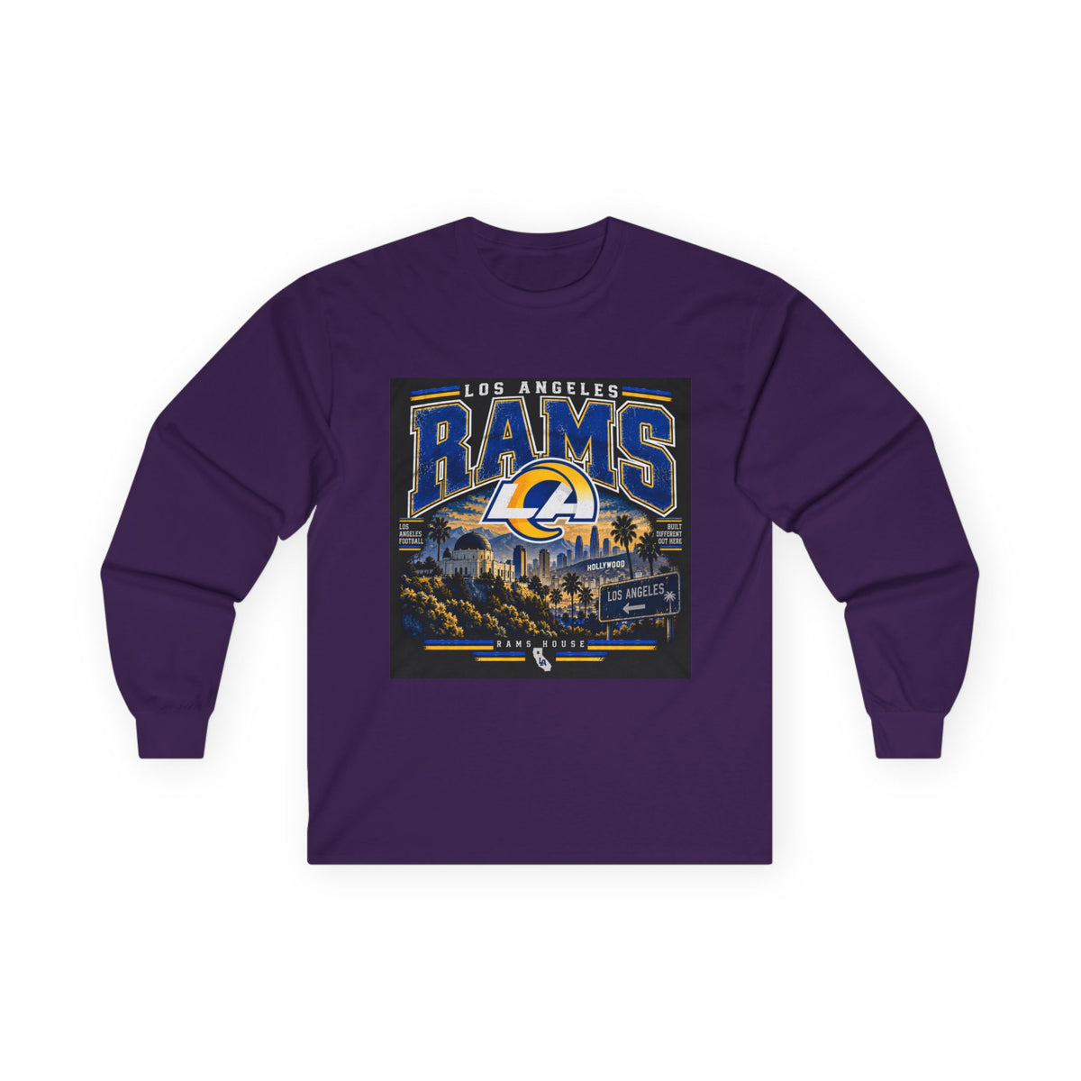 LA Rams House Pride - Unisex Ultra Cotton Long Sleeve Tee