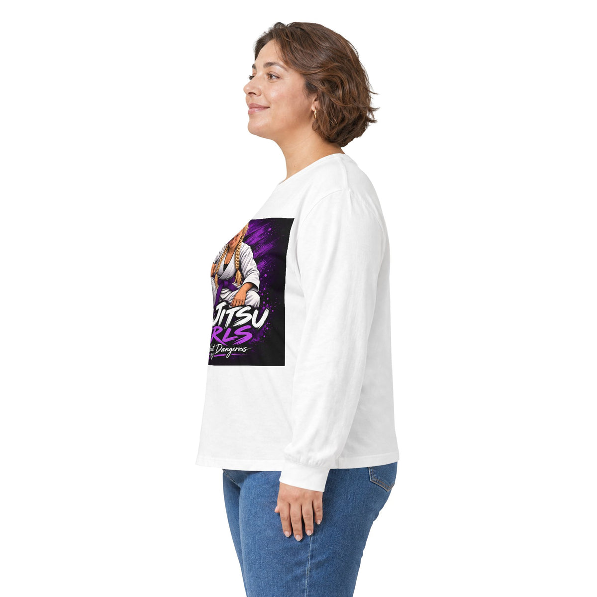 Jiu Jitsu Girls - Unisex Ultra Cotton Long Sleeve Tee