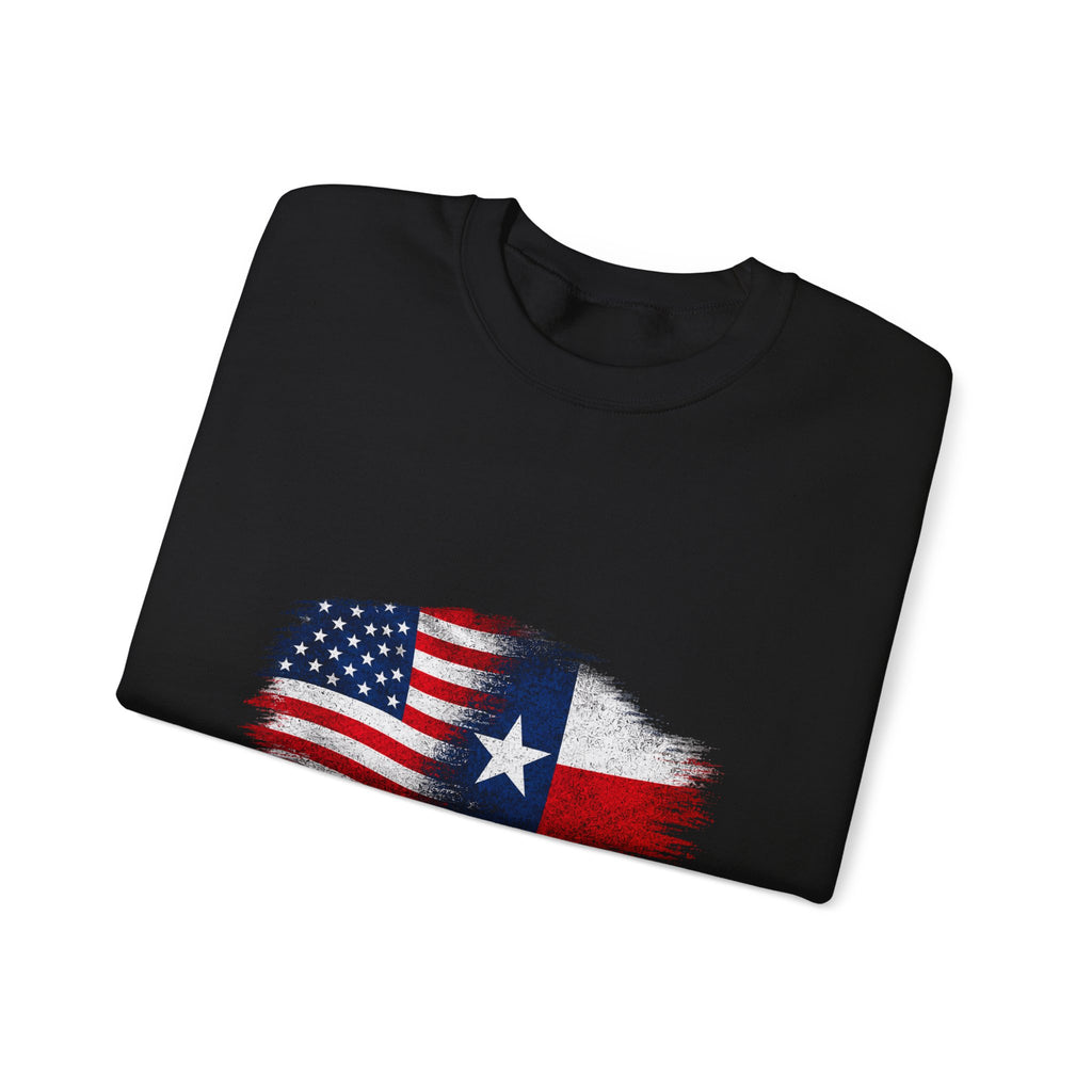 American by Birth, Texan by Choice - Crewneck Sweatshirt