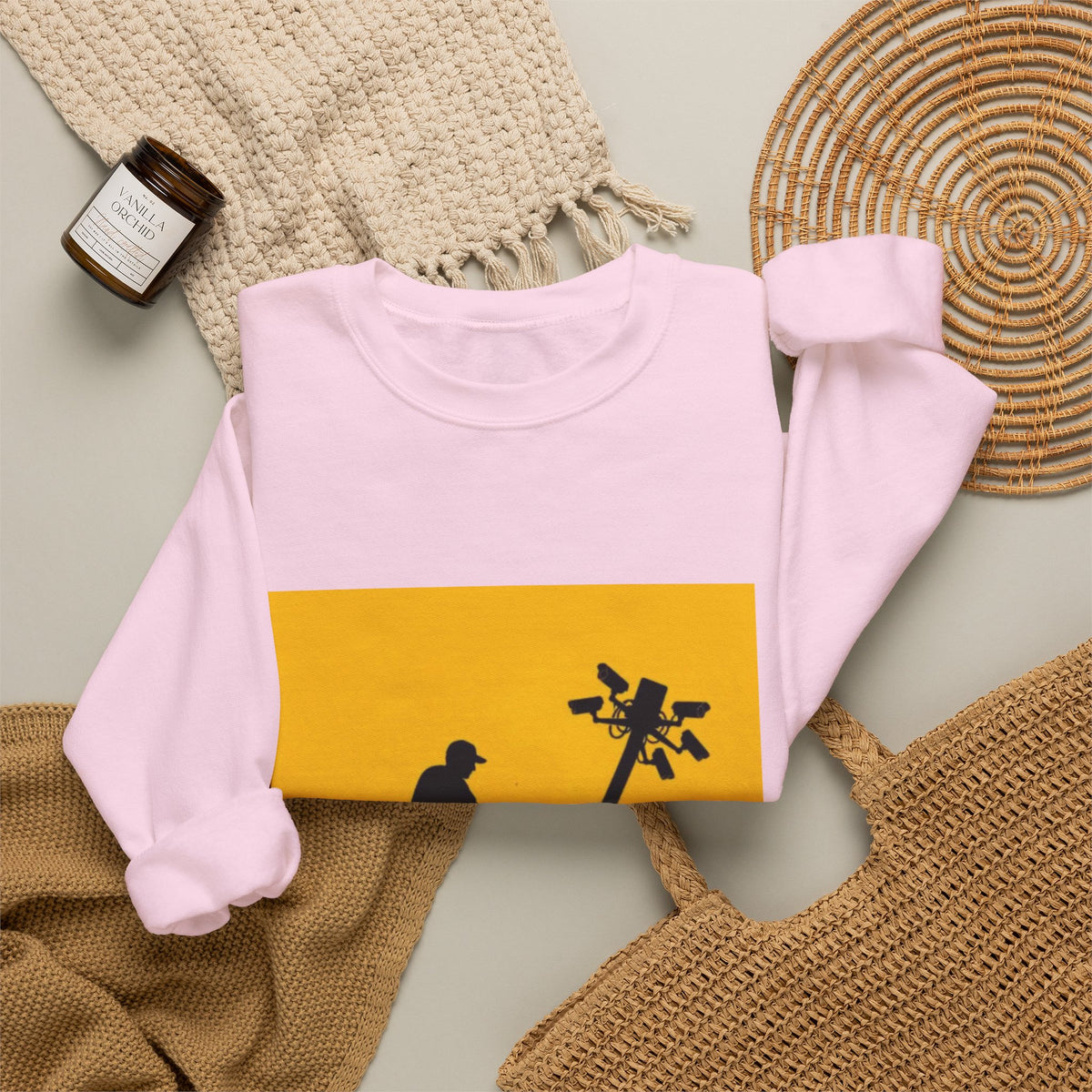Surveillance Sabotage Tee - Crewneck Sweatshirt
