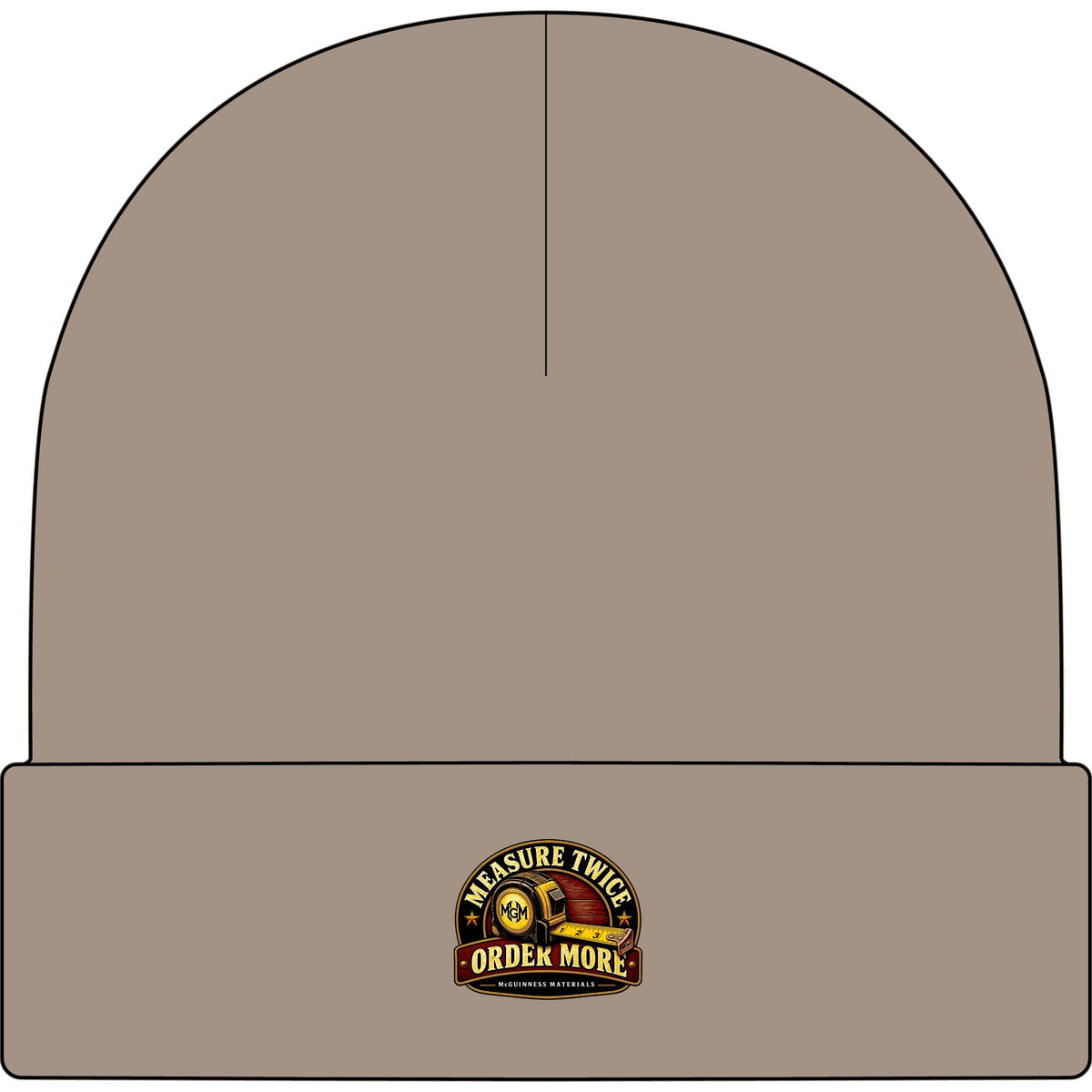 Measure Twice, Order More - AS Colour 1107 Cuff Beanie