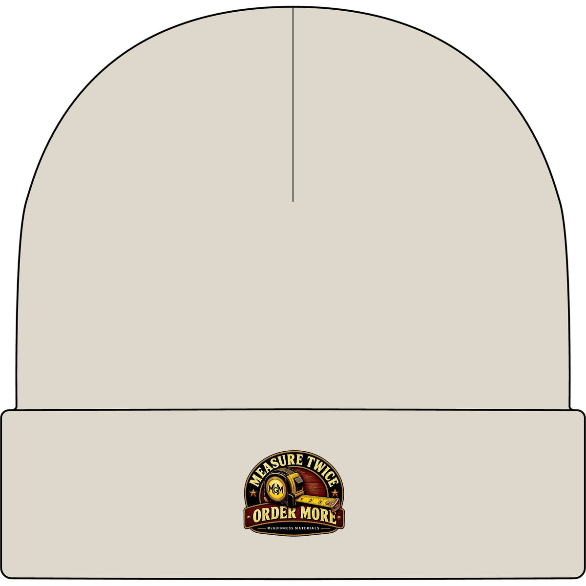 Measure Twice, Order More - AS Colour 1107 Cuff Beanie