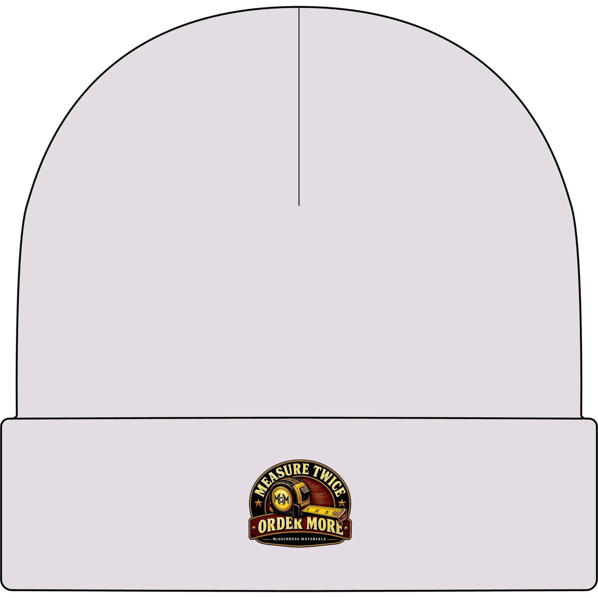 Measure Twice, Order More - AS Colour 1107 Cuff Beanie