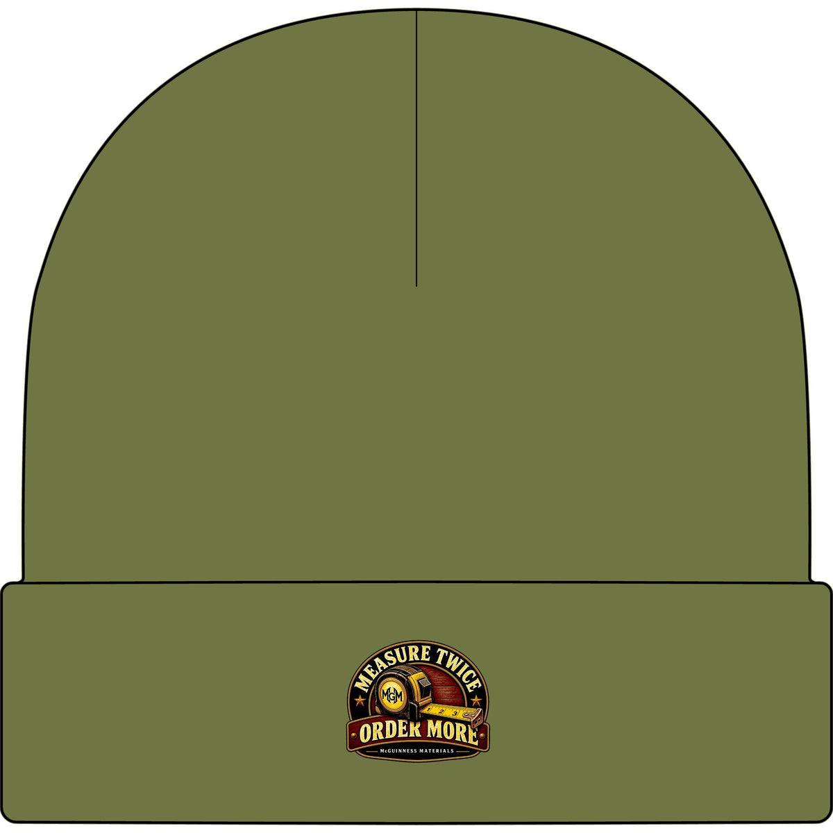 Measure Twice, Order More - AS Colour 1107 Cuff Beanie