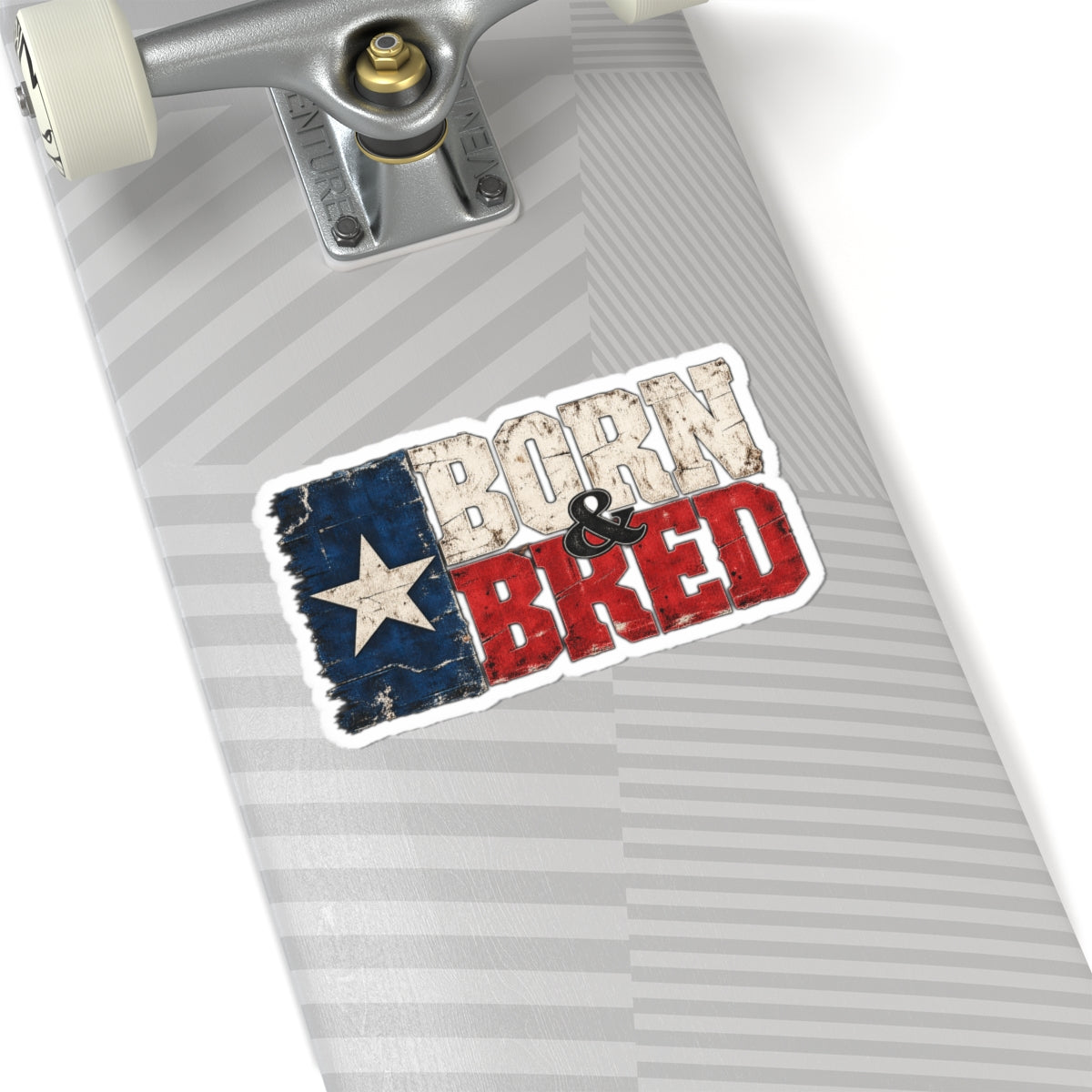 Texas Born and Bred - Kiss-Cut Sticker