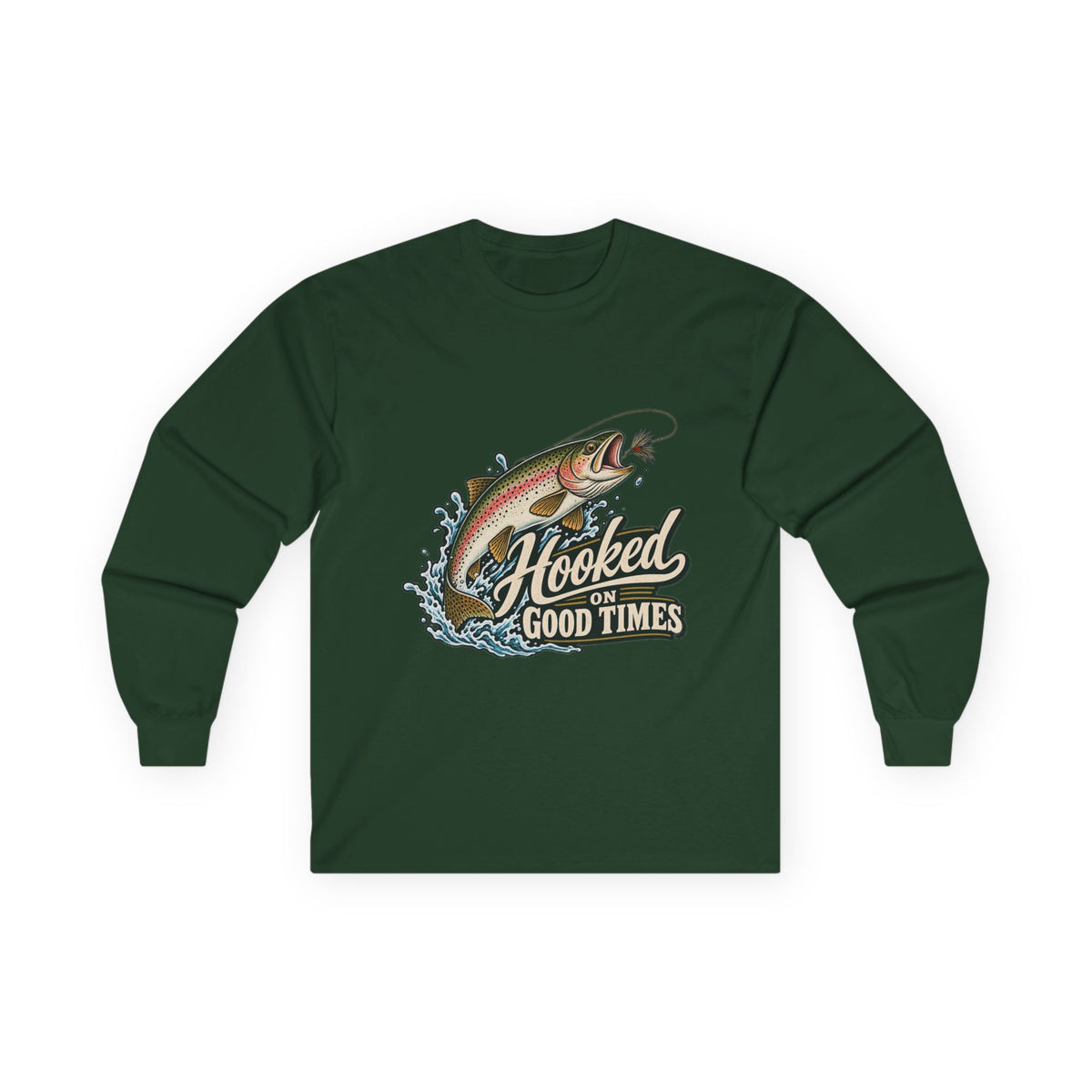 Hooked on Good Times - Unisex Ultra Cotton Long Sleeve Tee