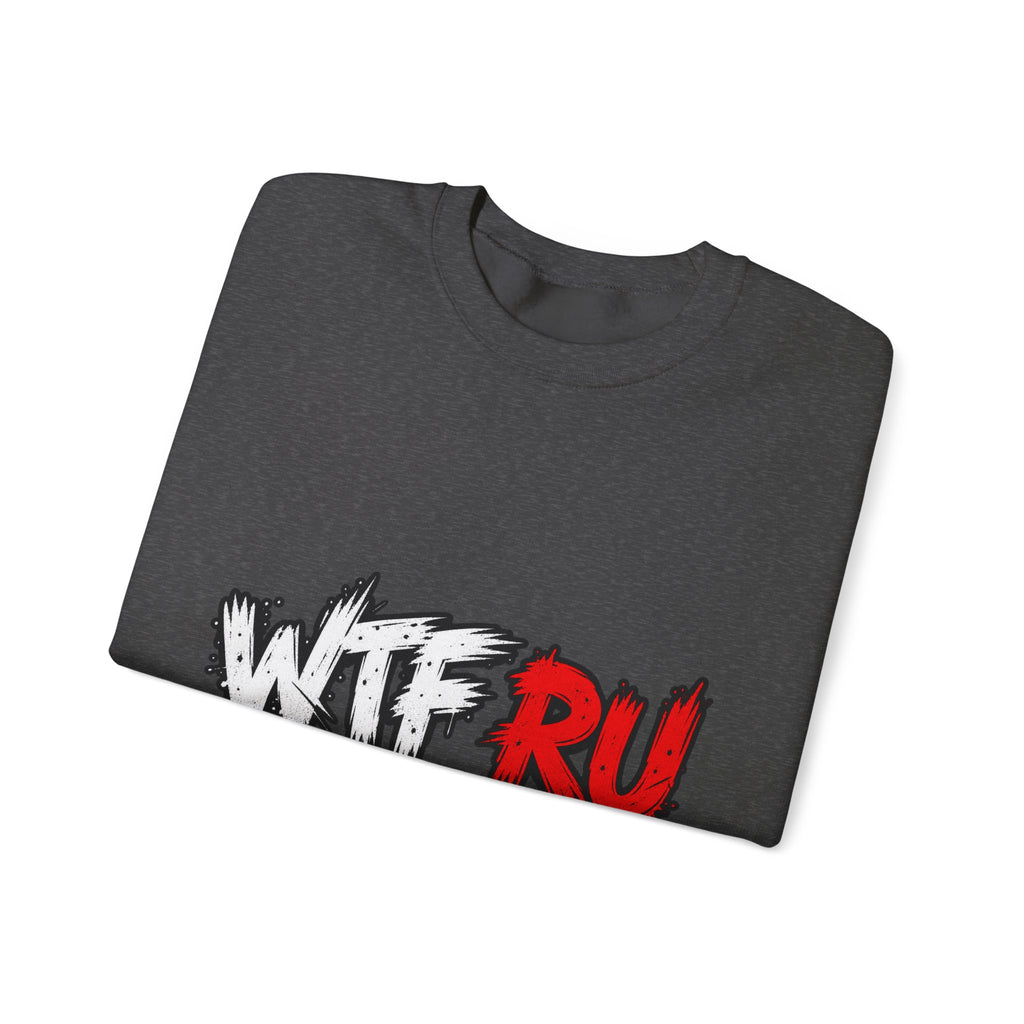 WTF RU LOOKIN AT - Crewneck Sweatshirt