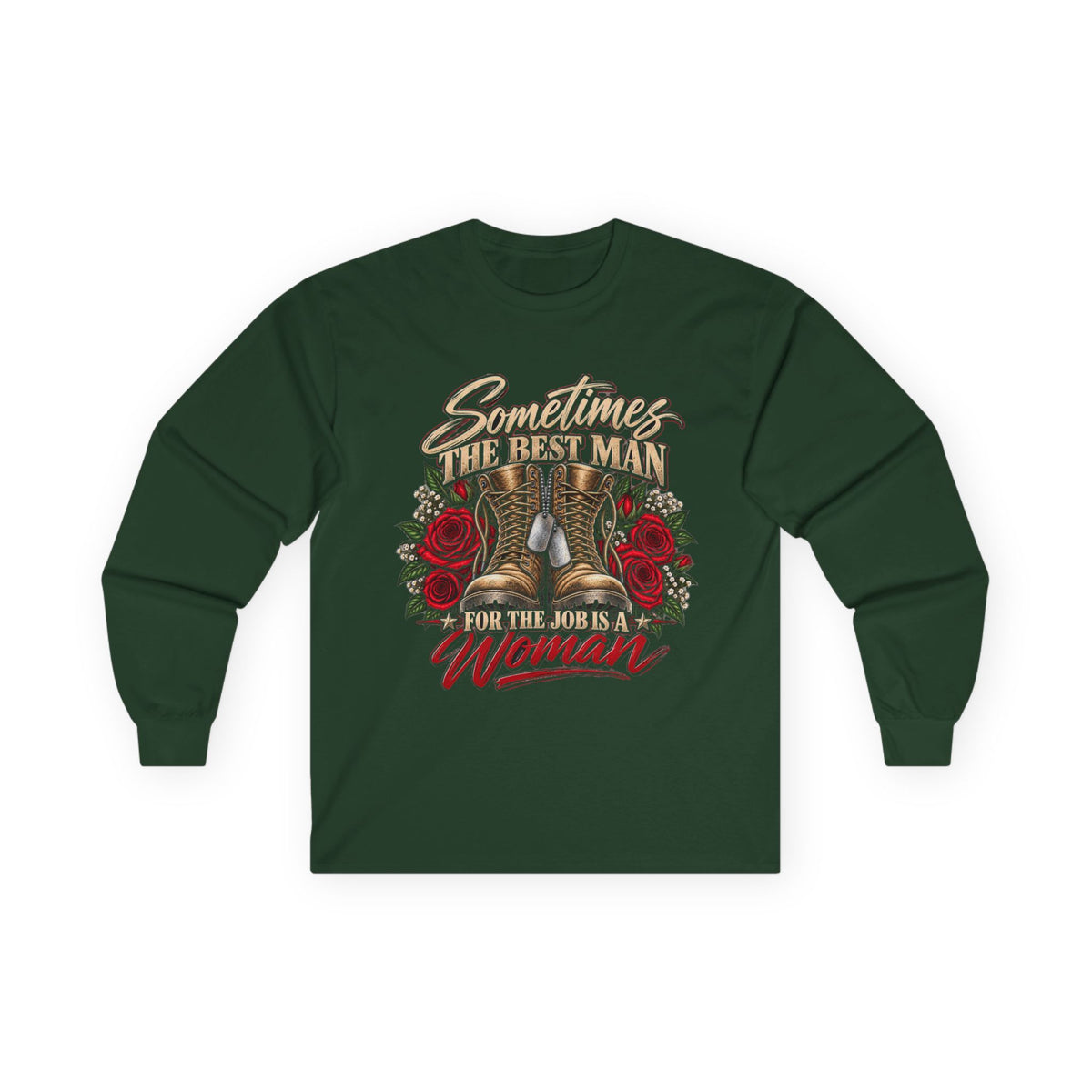 Best Man for the Job - Unisex Ultra Cotton Long Sleeve Tee