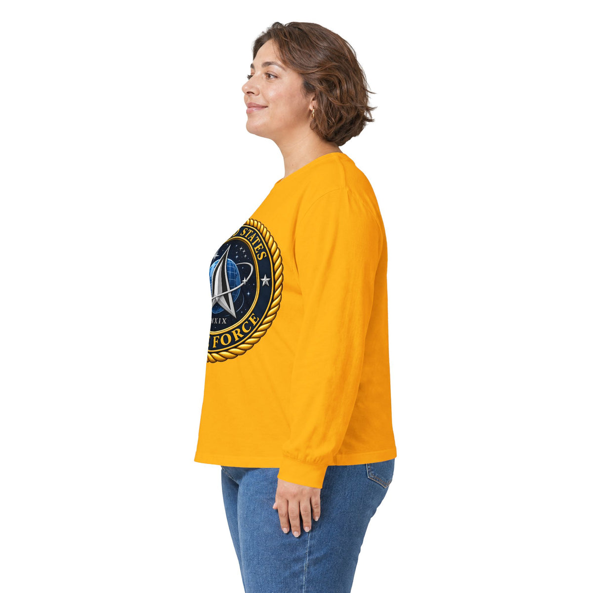 U.S. Space Force Emblem - Unisex Ultra Cotton Long Sleeve Tee