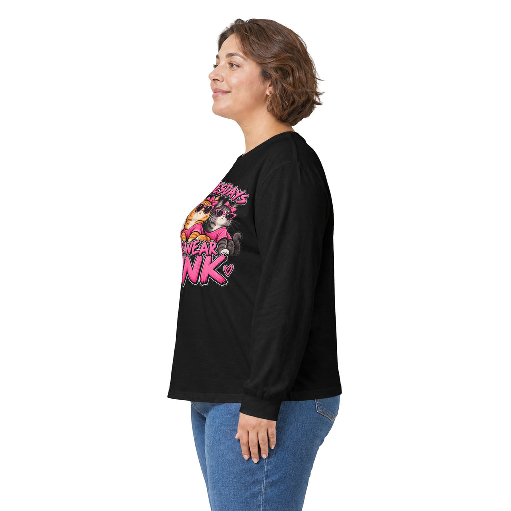 On Wednesdays We Wear Pink - Unisex Ultra Cotton Long Sleeve Tee