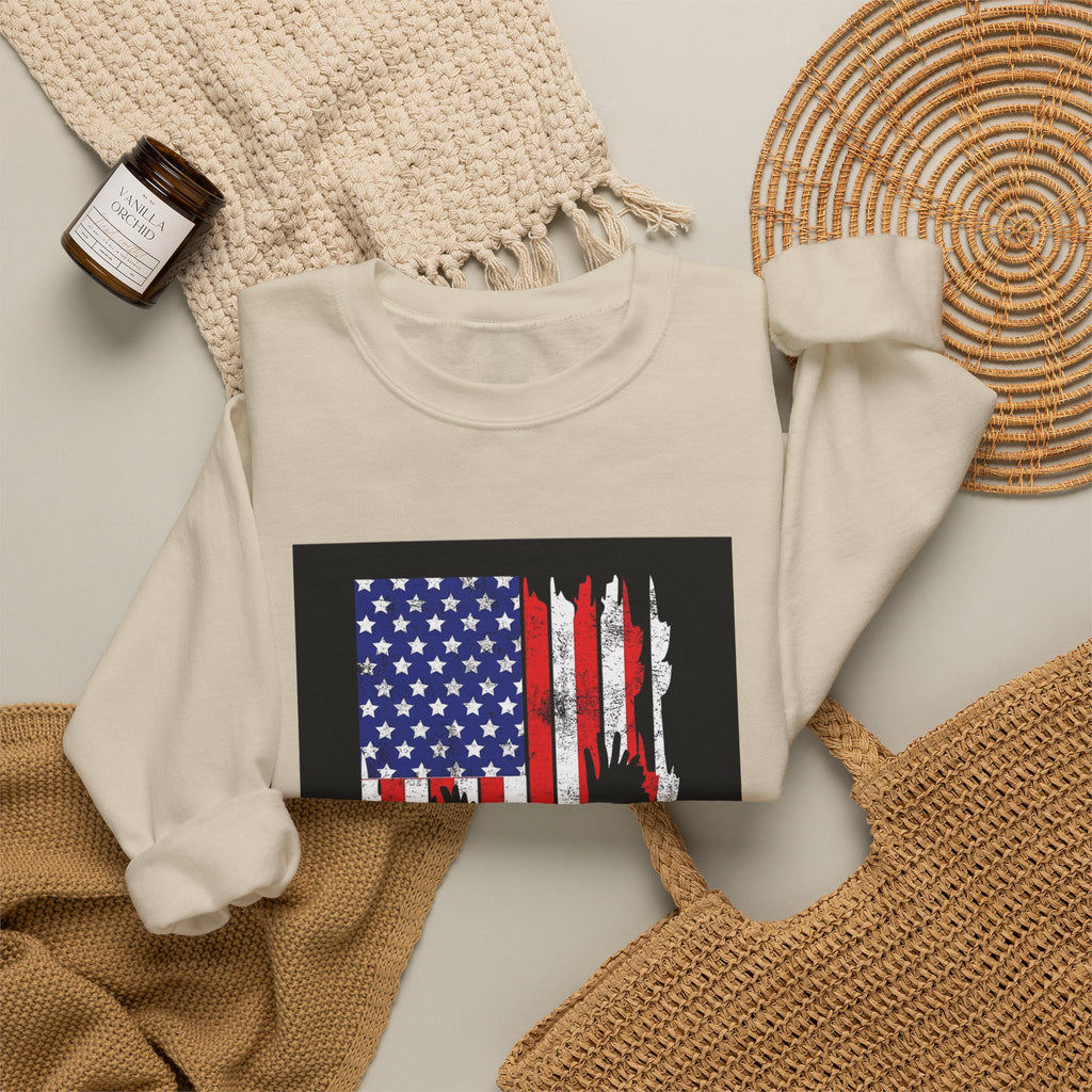 Old Glory Eagle - Crewneck Sweatshirt