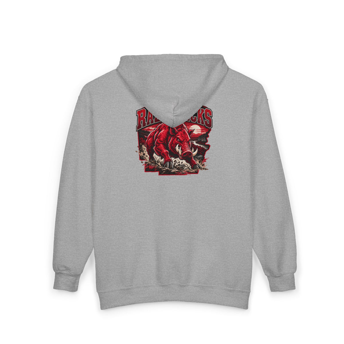 Arkansas Razorbacks State Pride - Full-Zip Hooded Sweatshirt