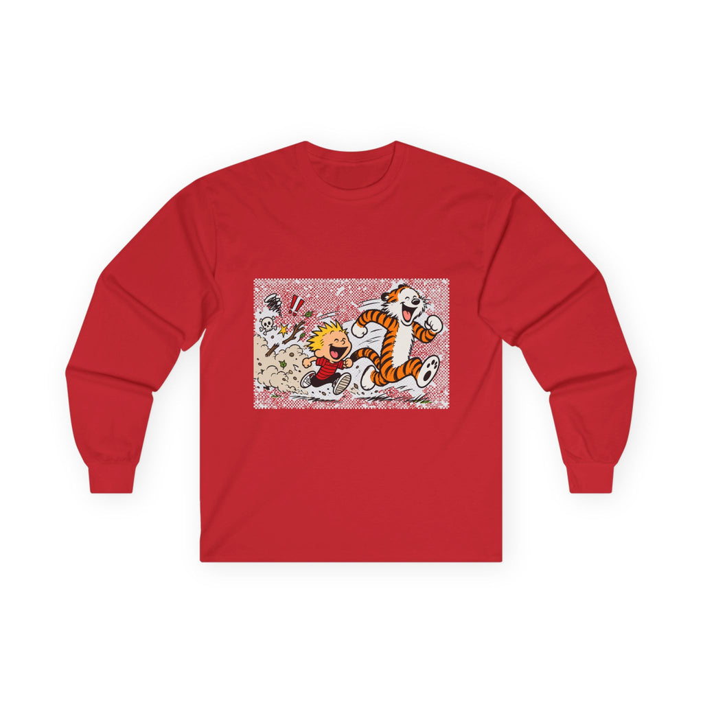 Calvin and Hobbes Adventure - Unisex Ultra Cotton Long Sleeve Tee