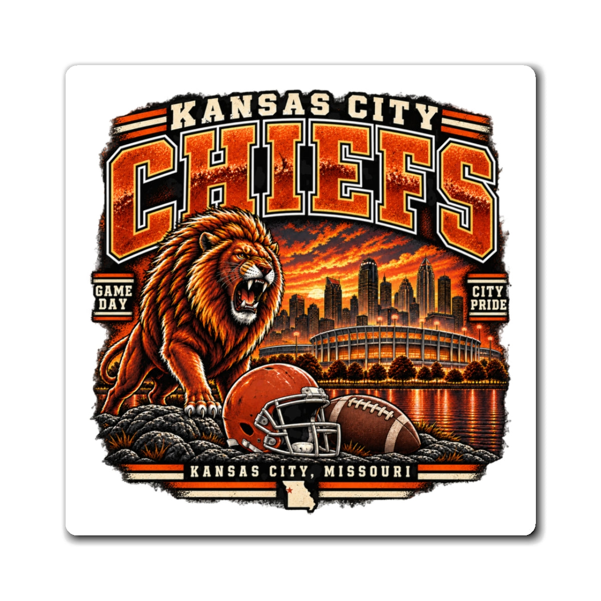 Kansas City Chiefs - Magnet