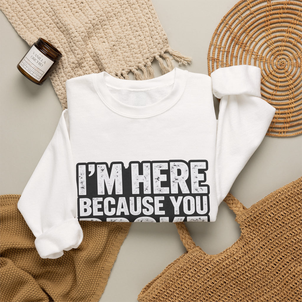 Broke Something - Crewneck Sweatshirt