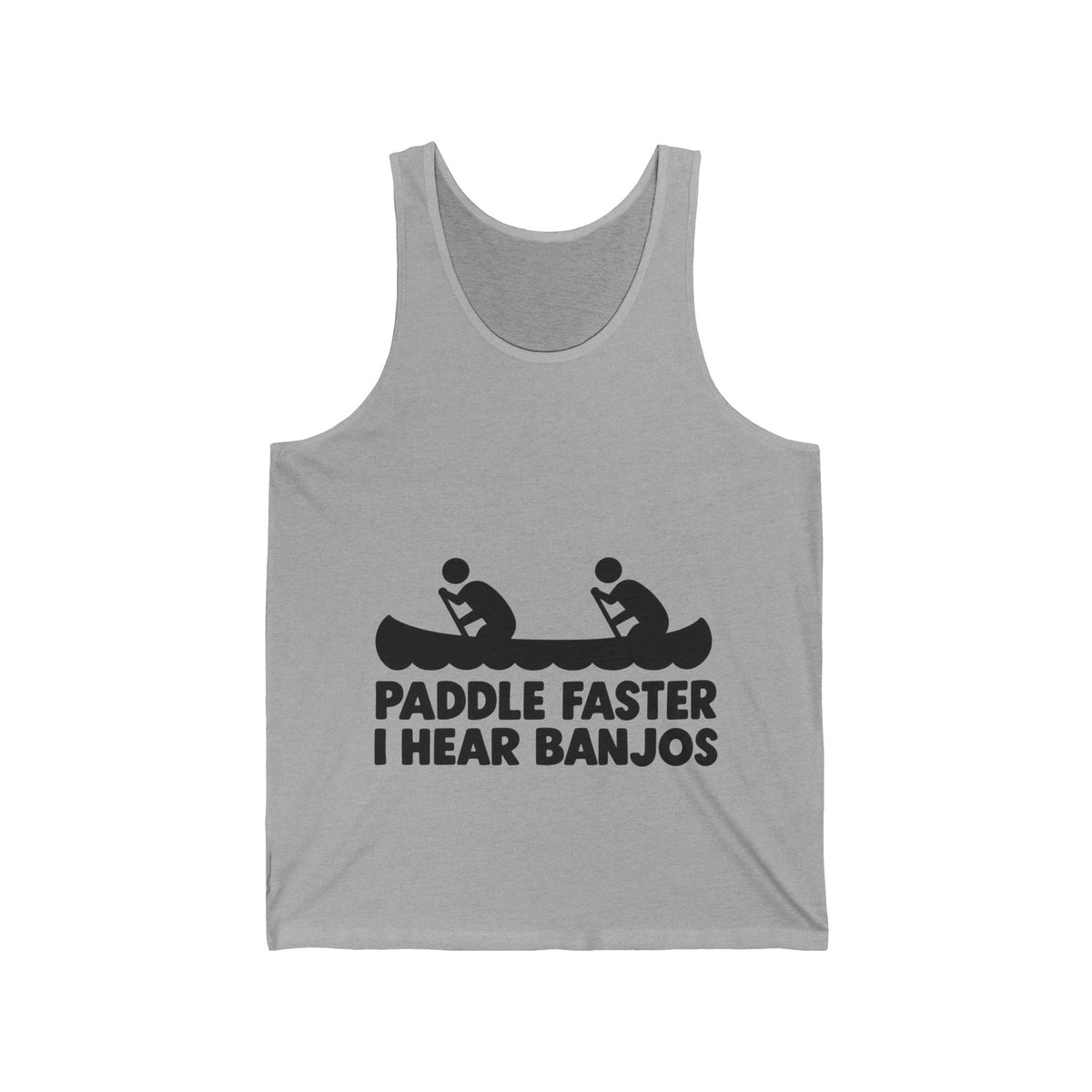 Paddle Faster Banjos - Athletic Tank