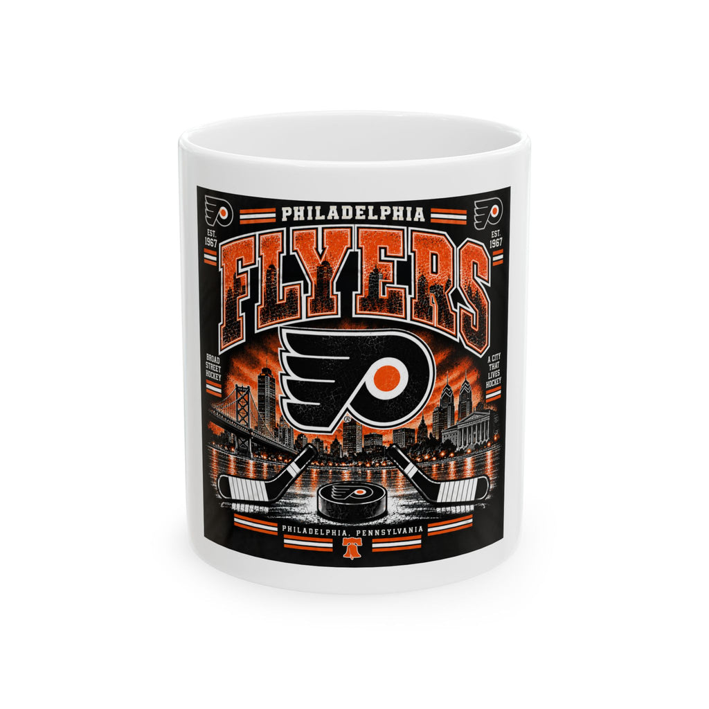 Philadelphia Flyers Urban Hockey - Ceramic Mug 11oz and 15oz