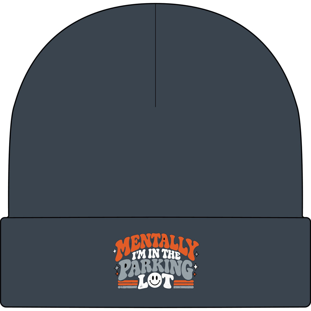 Secretly Plotting Dark Parking - AS Colour 1107 Cuff Beanie
