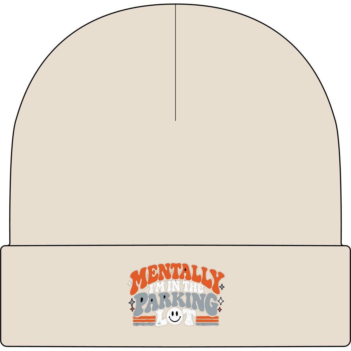 Secretly Plotting Dark Parking - AS Colour 1107 Cuff Beanie