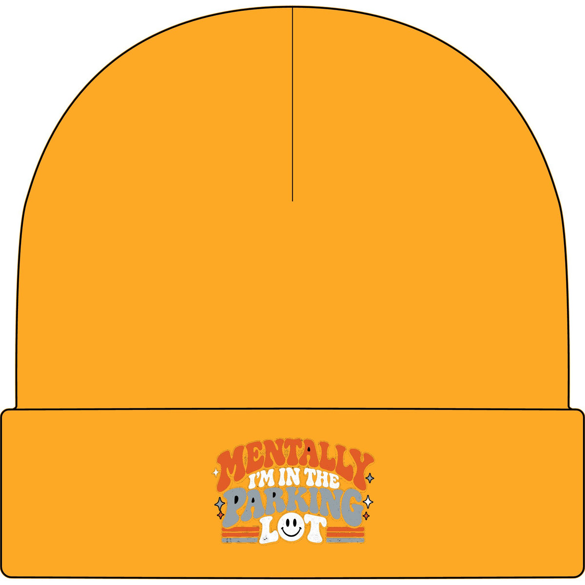 Secretly Plotting Dark Parking - AS Colour 1107 Cuff Beanie