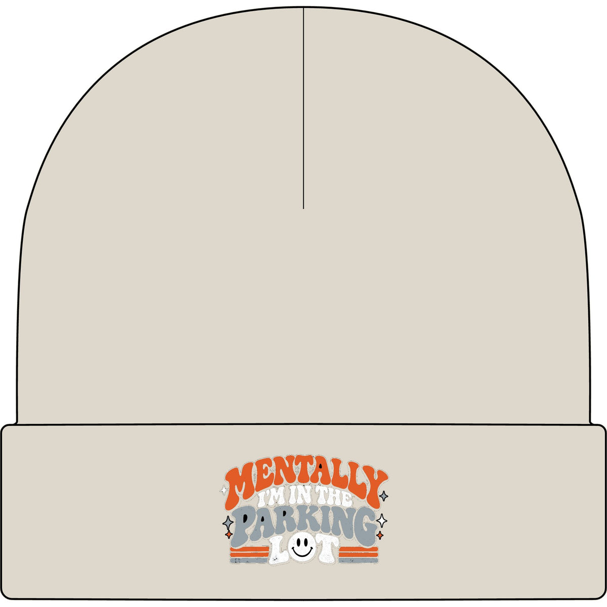 Secretly Plotting Dark Parking - AS Colour 1107 Cuff Beanie