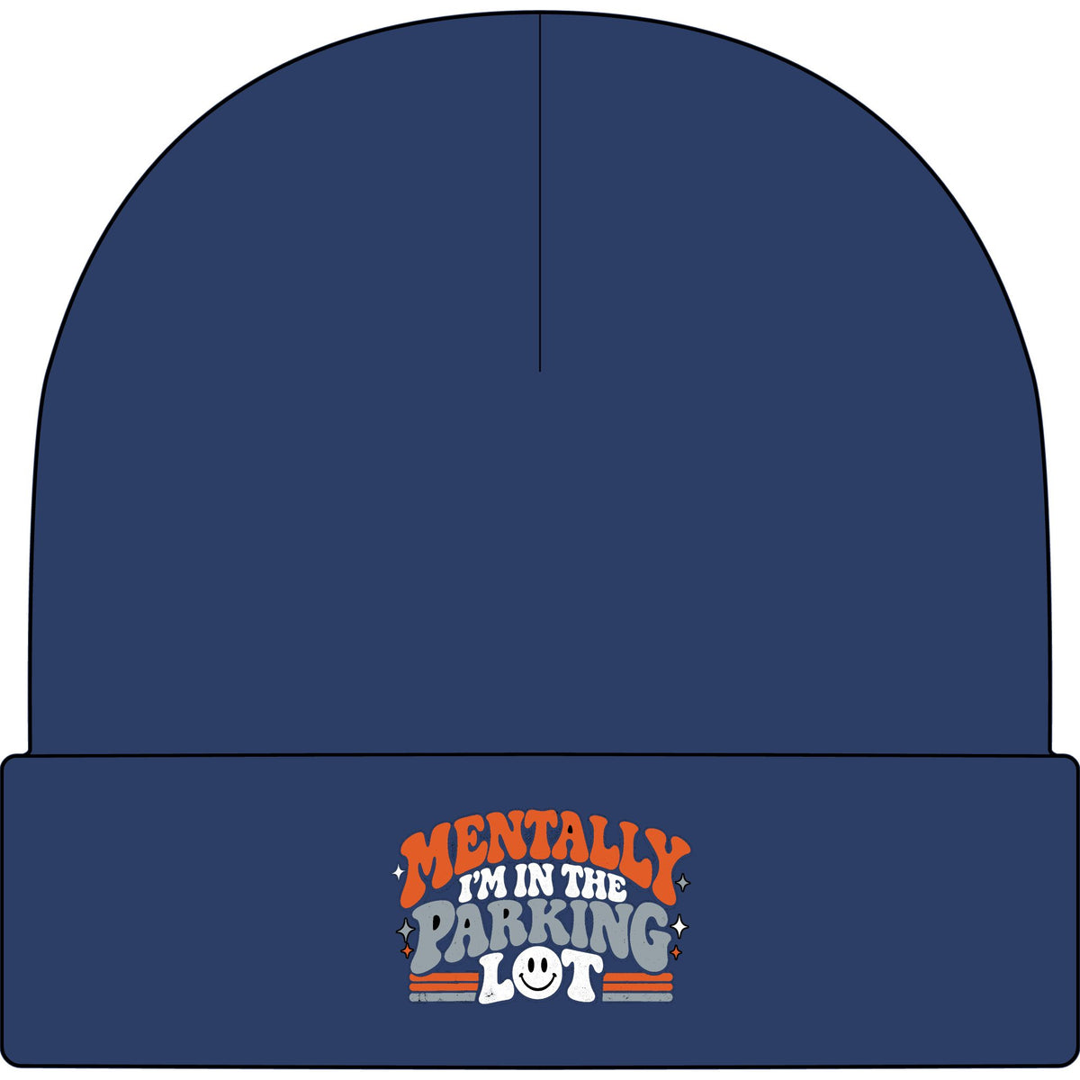 Secretly Plotting Dark Parking - AS Colour 1107 Cuff Beanie