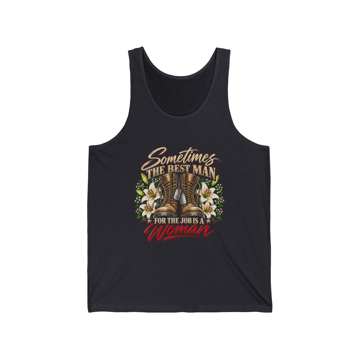 Sometimes Best Man Woman - Athletic Tank