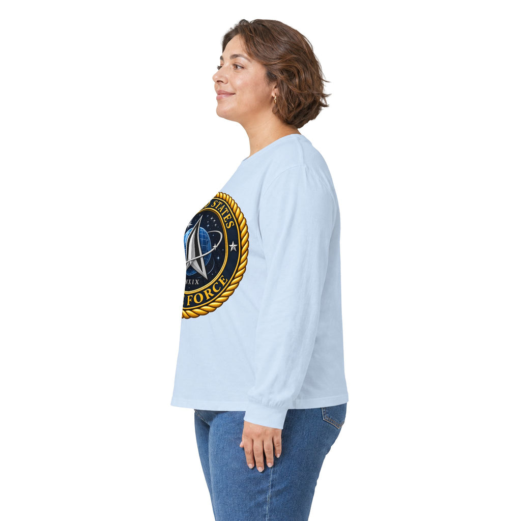 U.S. Space Force Emblem - Unisex Ultra Cotton Long Sleeve Tee
