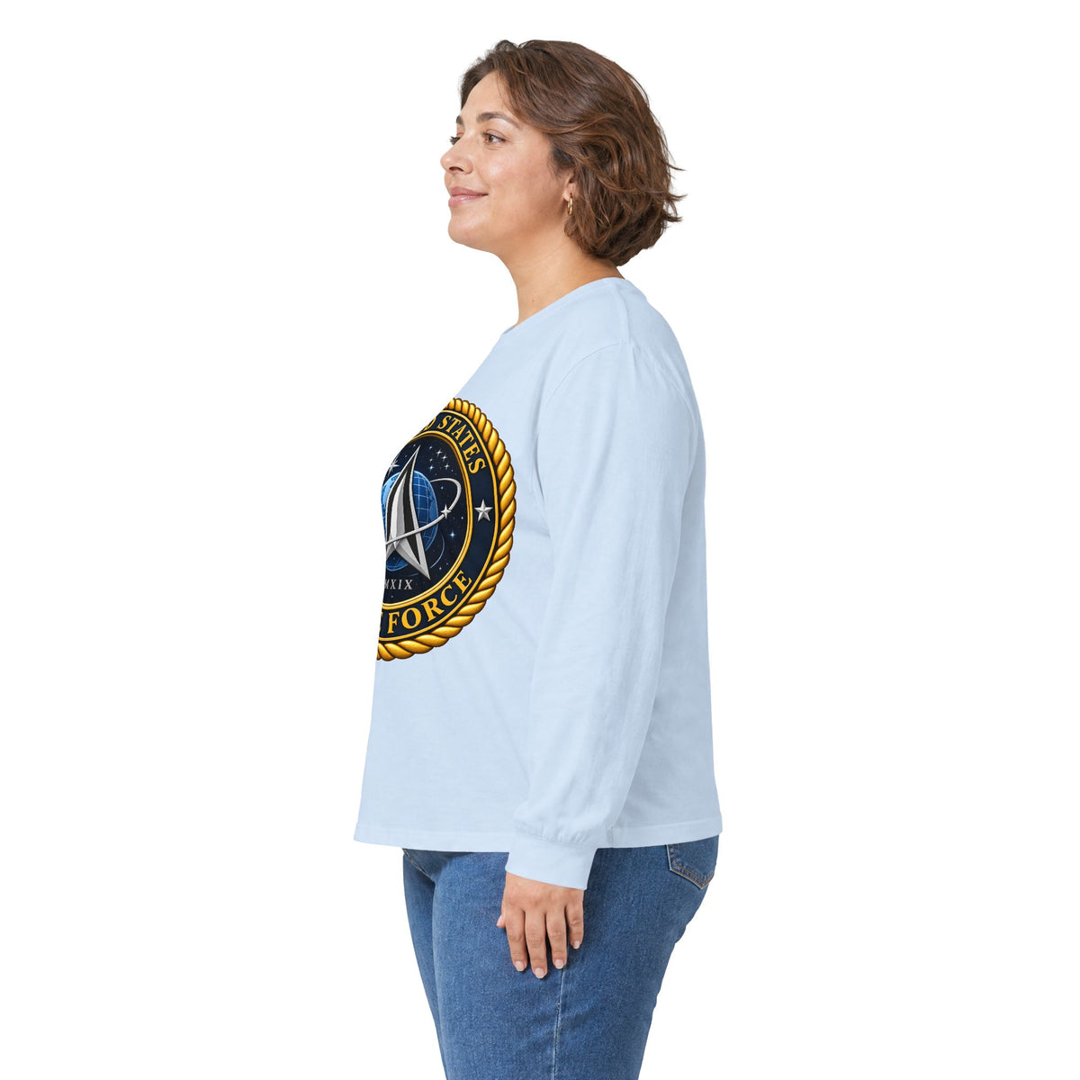 U.S. Space Force Emblem - Unisex Ultra Cotton Long Sleeve Tee