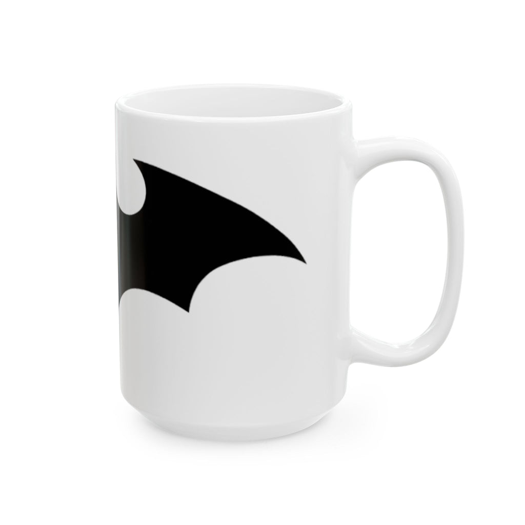 Midnight Bat Emblem - Ceramic Mug 11oz and 15oz
