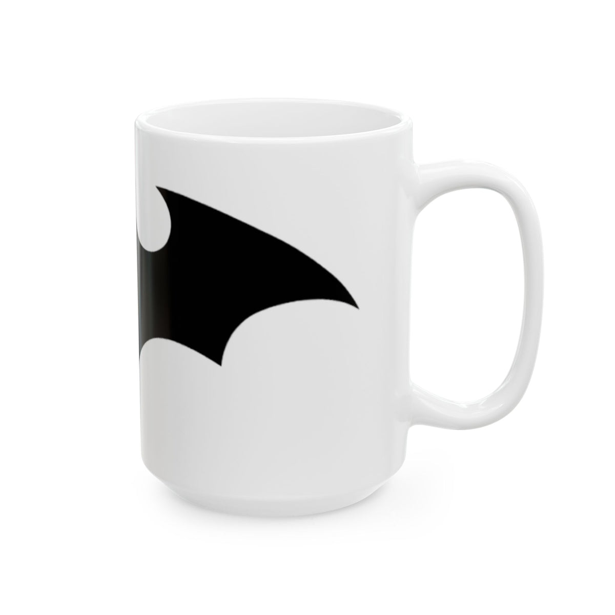 Midnight Bat Emblem - Ceramic Mug 11oz and 15oz