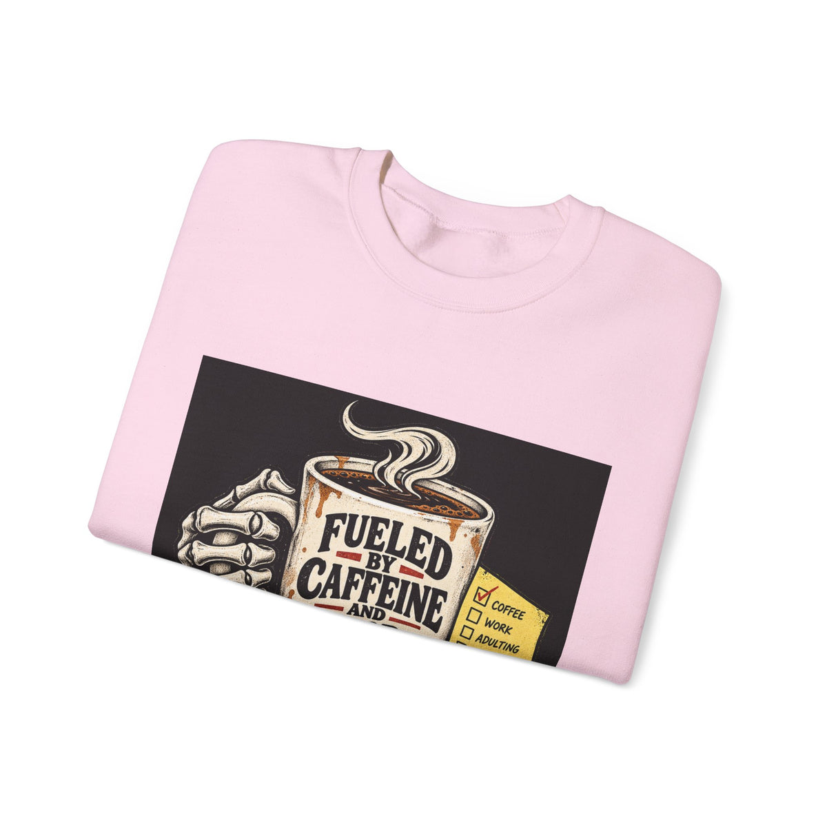Fueled by Caffeine - Crewneck Sweatshirt