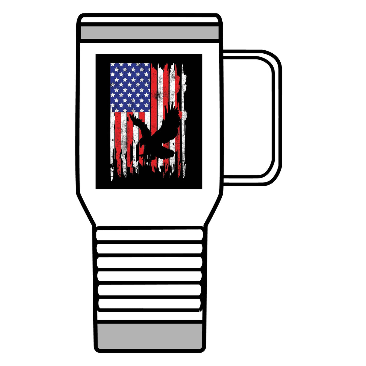 Old Glory Eagle - 20oz Insulated Mug