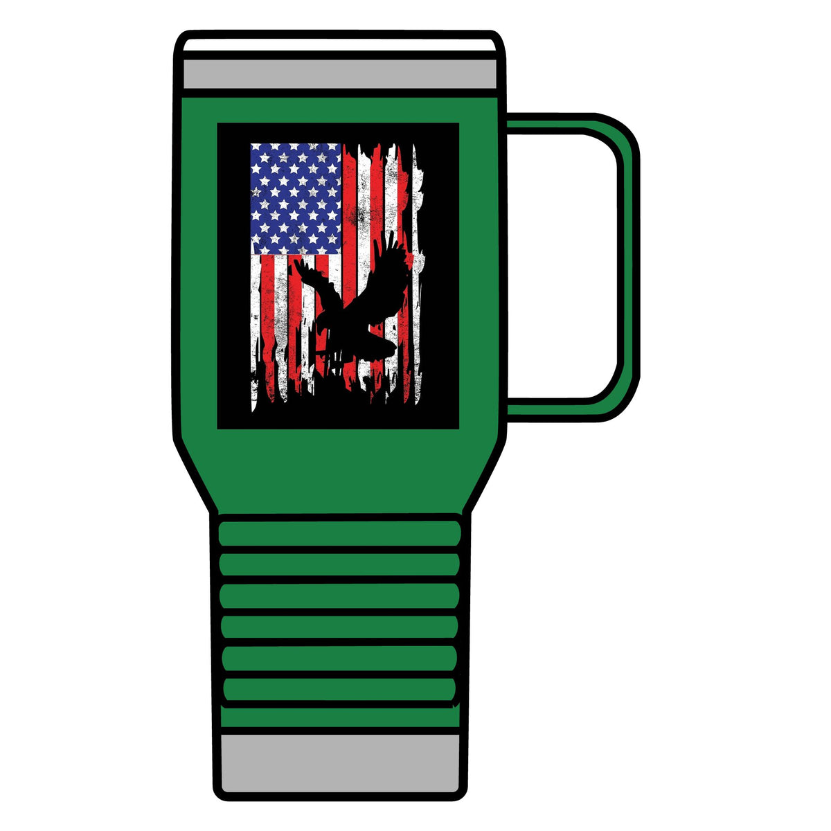 Old Glory Eagle - 20oz Insulated Mug