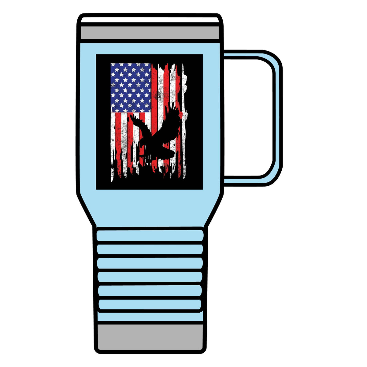 Old Glory Eagle - 20oz Insulated Mug