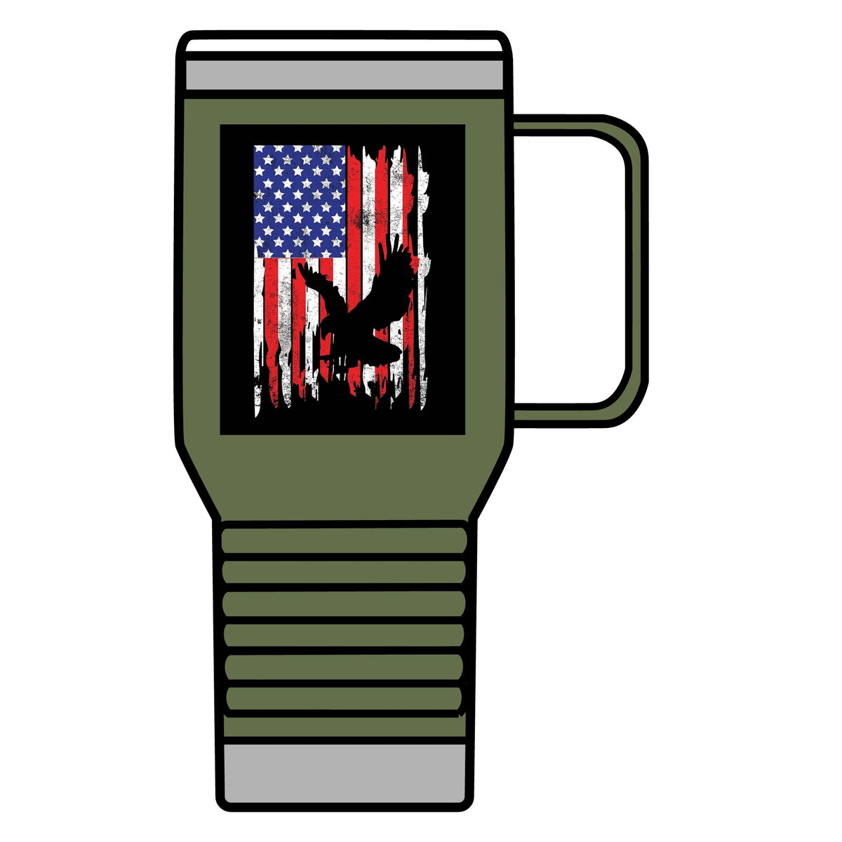 Old Glory Eagle - 20oz Insulated Mug