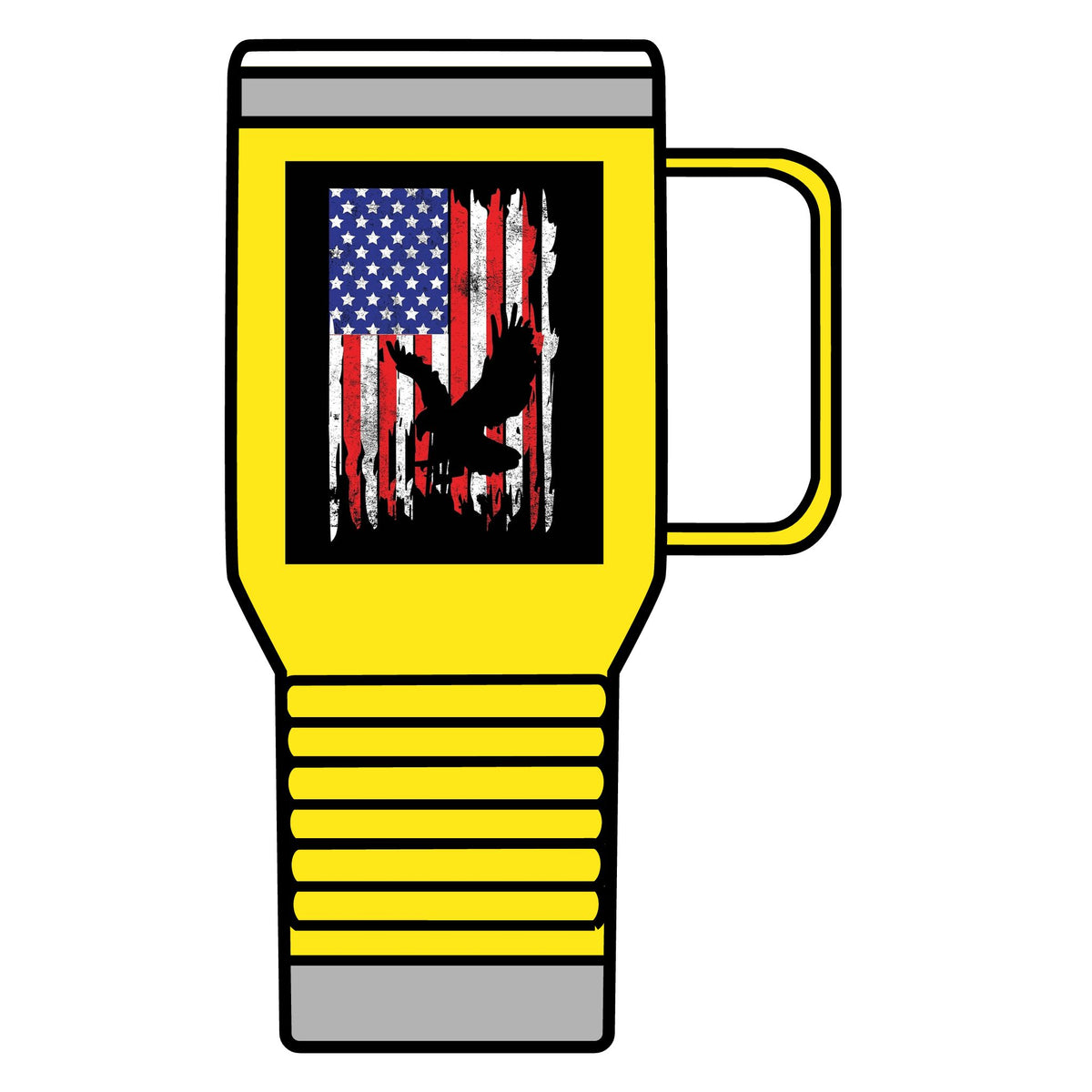 Old Glory Eagle - 20oz Insulated Mug