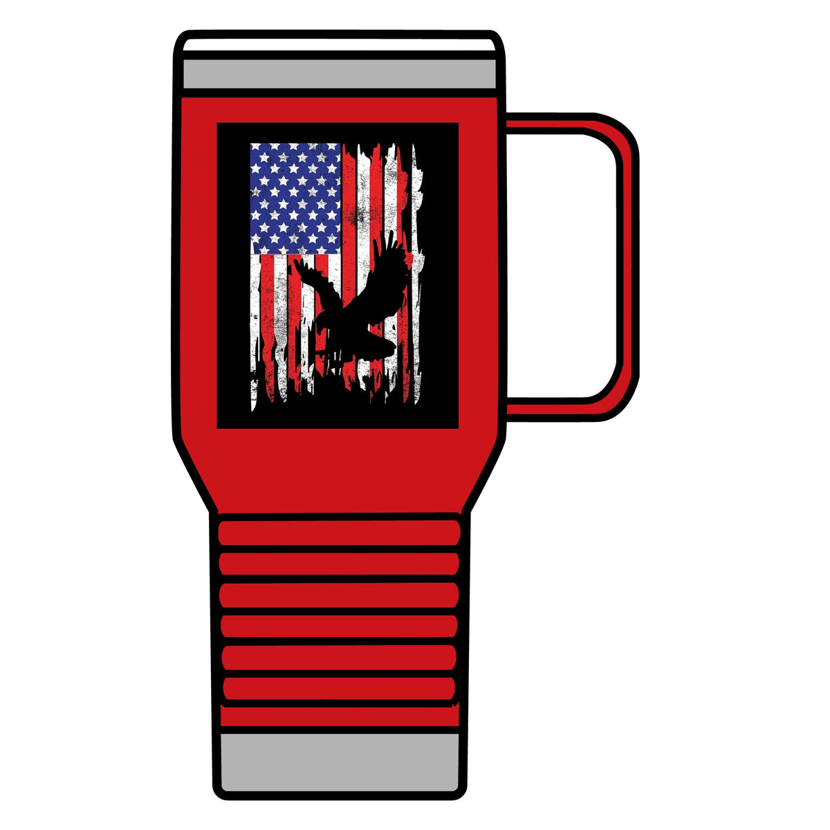 Old Glory Eagle - 20oz Insulated Mug