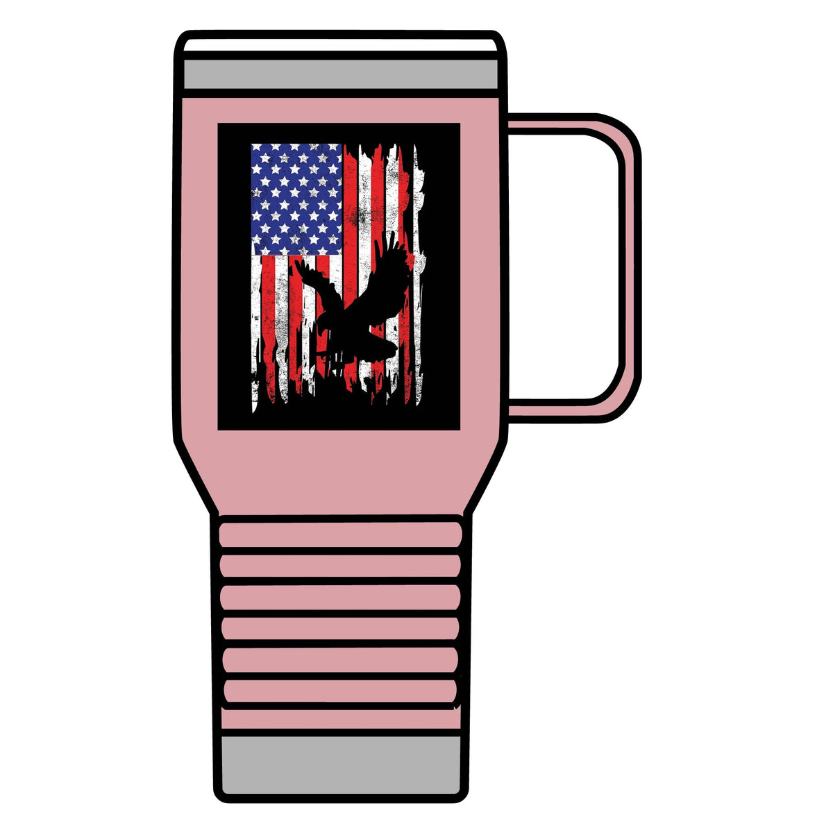 Old Glory Eagle - 20oz Insulated Mug