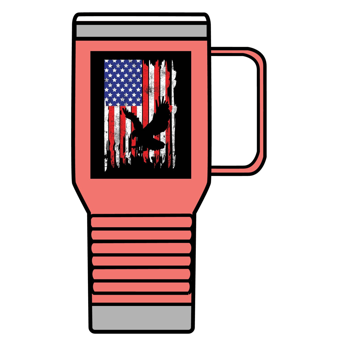 Old Glory Eagle - 20oz Insulated Mug