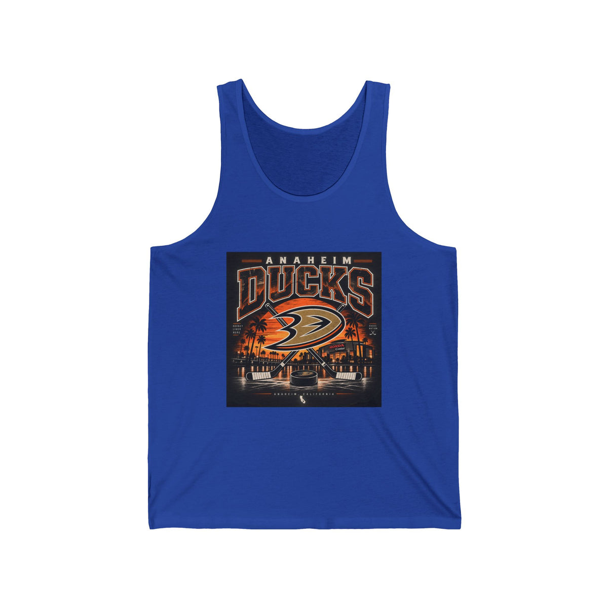 Anaheim Ducks Hockey Nights - Athletic Tank