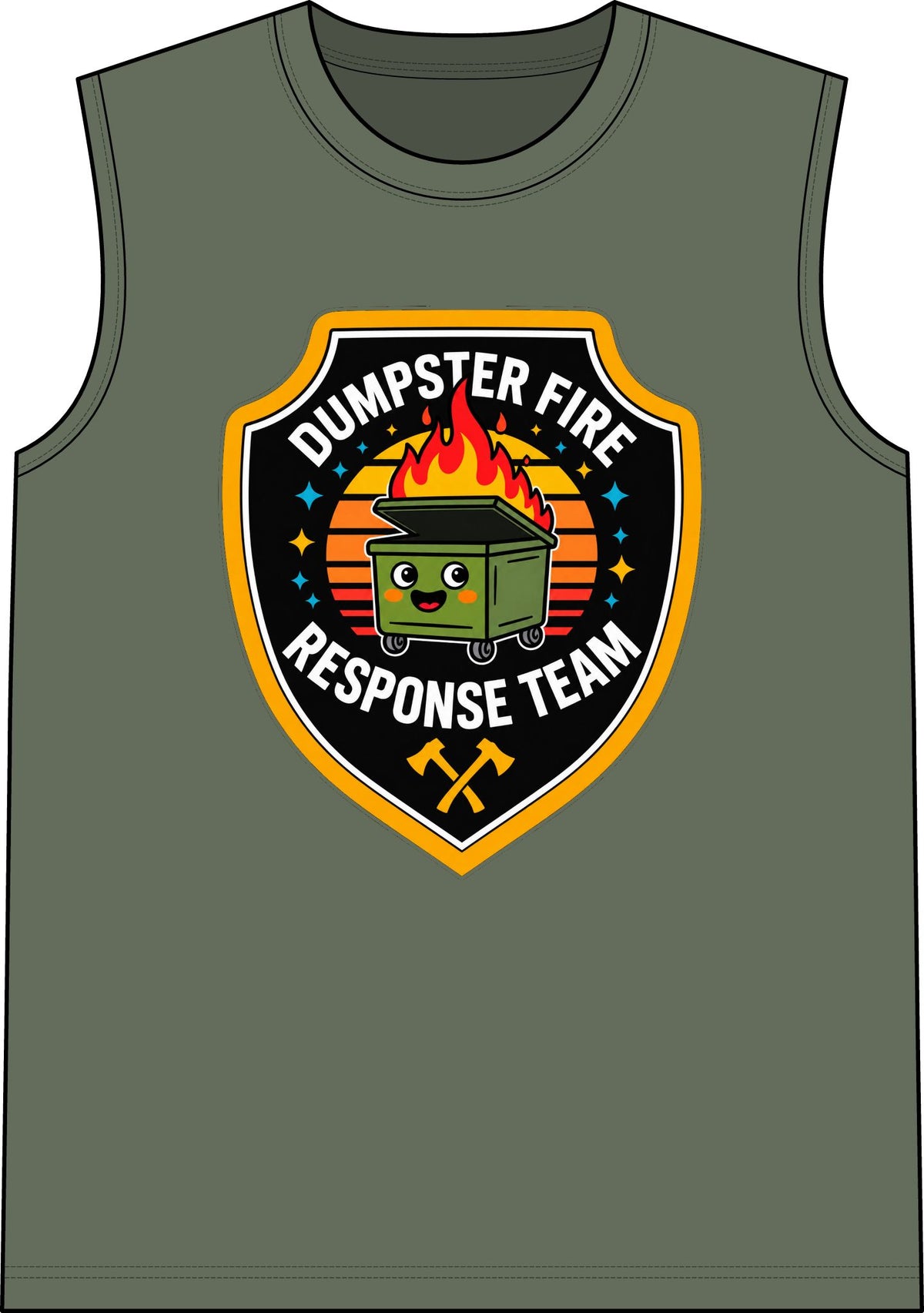 Dumpster Fire Response Team - Classic Tank