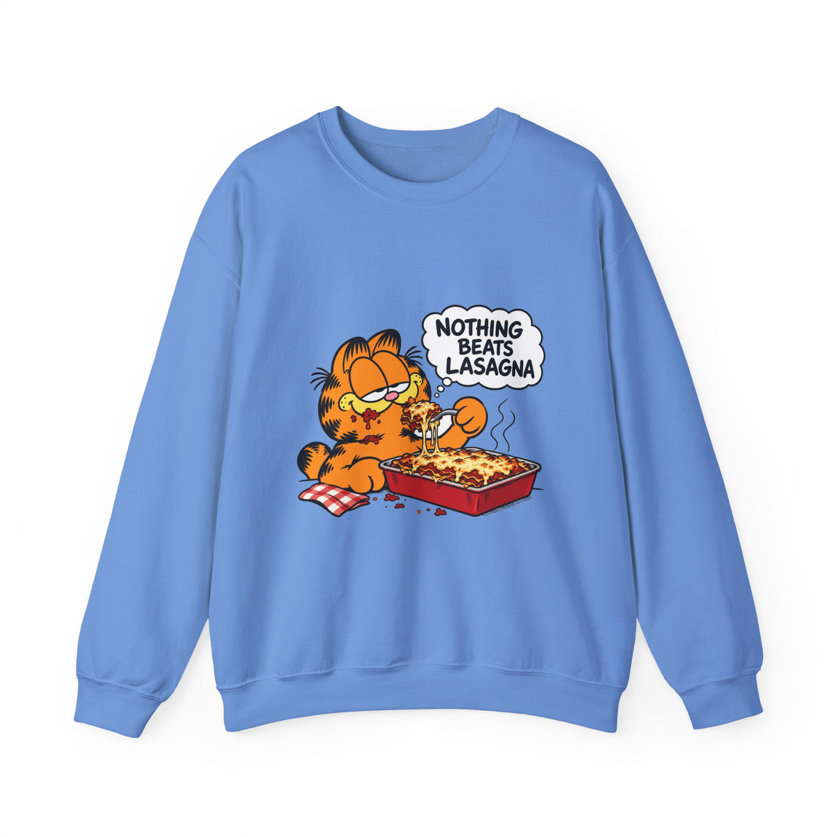 Nothing Beats Lasagna - Crewneck Sweatshirt