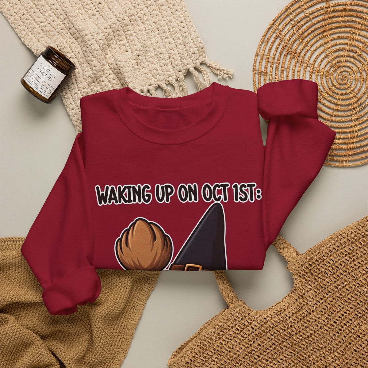 Waking Up On Oct 1st - Crewneck Sweatshirt