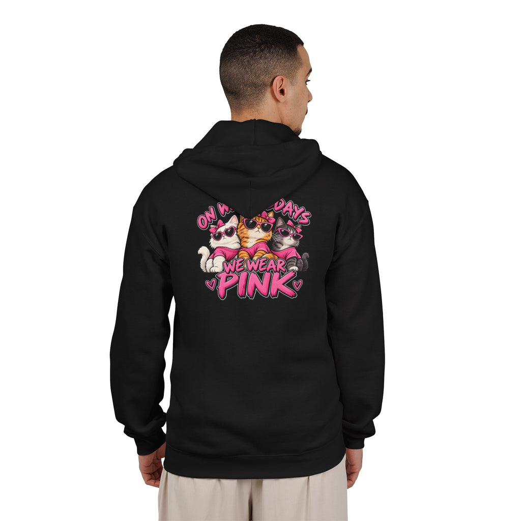 On Wednesdays We Wear Pink - Full-Zip Hooded Sweatshirt