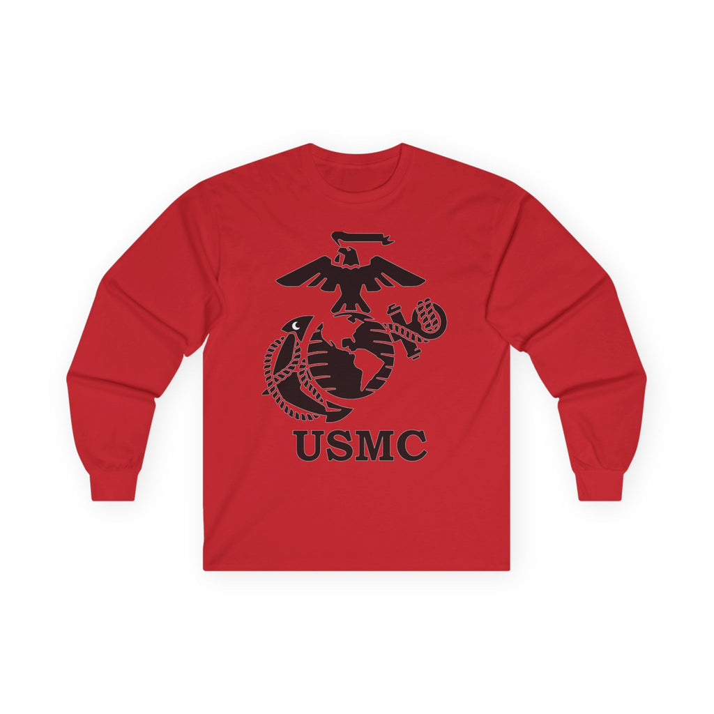 Semper Fi Emblem - Unisex Ultra Cotton Long Sleeve Tee