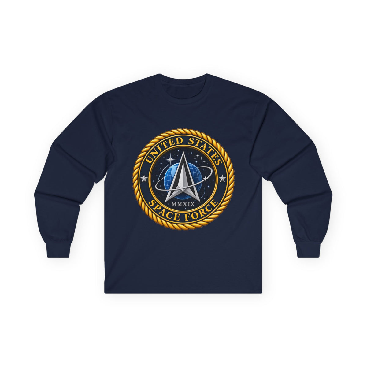 U.S. Space Force Emblem - Unisex Ultra Cotton Long Sleeve Tee
