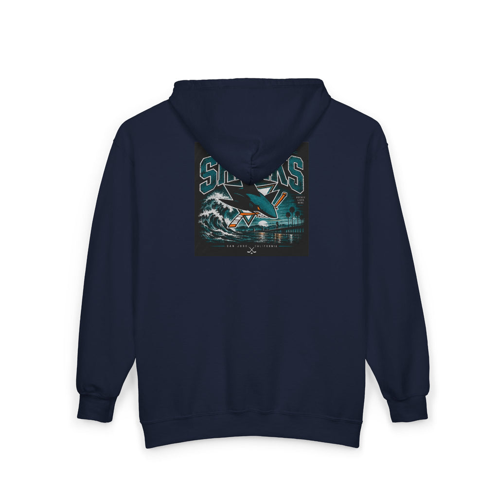 San Jose Sharks - Full-Zip Hooded Sweatshirt