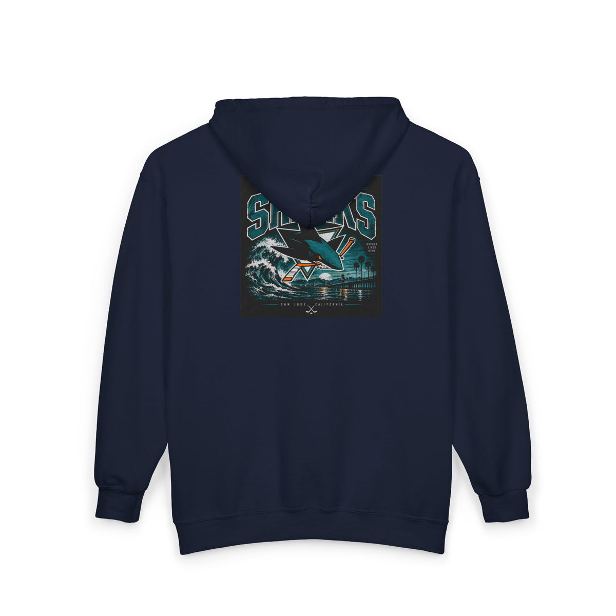 San Jose Sharks - Full-Zip Hooded Sweatshirt